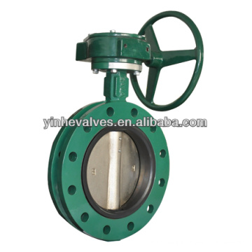 Valve papillon type U Boîte de vitesses Valve papillon PN 16